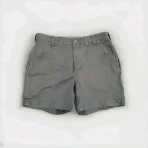 Duluth Trading Co Flex Fire Hose Men's 40 x 10.5" Blue Heavy Canvas Cargo Shorts